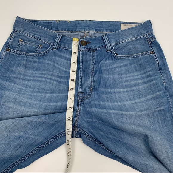 All Saints Reeves Boyfriend Jeans Lightweight - Picture 12 of 13